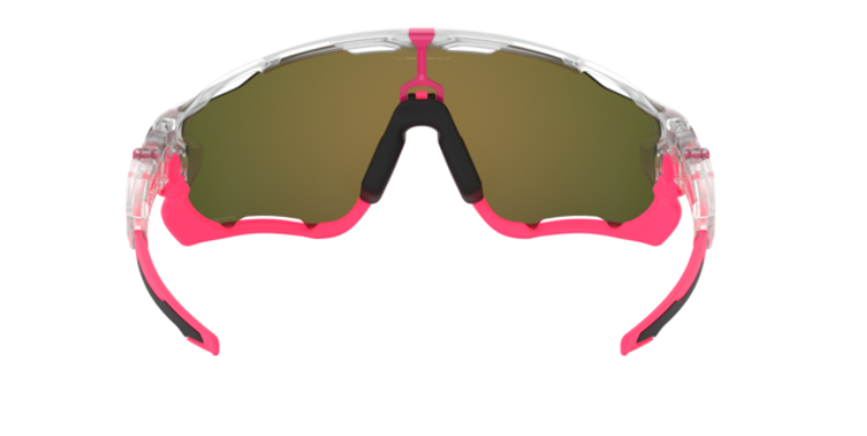 Oakley Okulary przeciwsłoneczne JAWBREAKER Matte Clear/Prizm Ruby OO9290-39