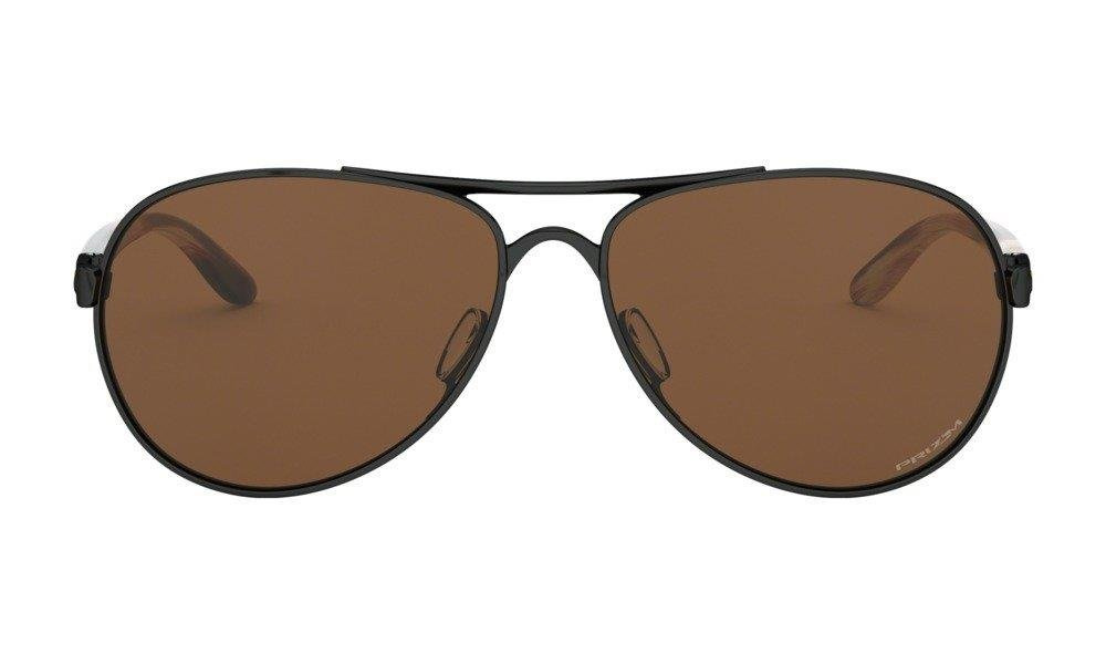 Oakley Okulary przeciwsłoneczne TIE BREAKER Polished Black/Prizm Tungsten OO4108-18