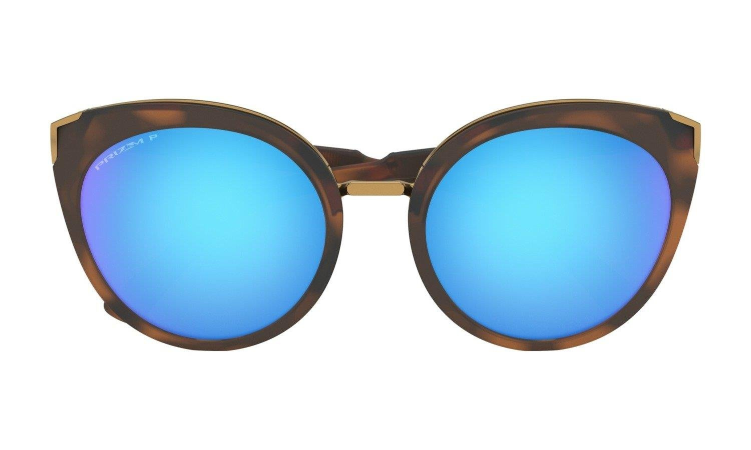 Oakley Sunglasses TOP KNOT Matte Brown Tortoise/Prizm Sapphire Polarized OO9434-06