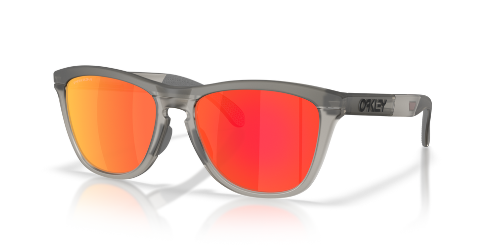 Oakley Okulary przeciwsłoneczne Frogskins Range XL Matte Grey Smoke/Grey Ink / Prizm Ruby OO9503-01