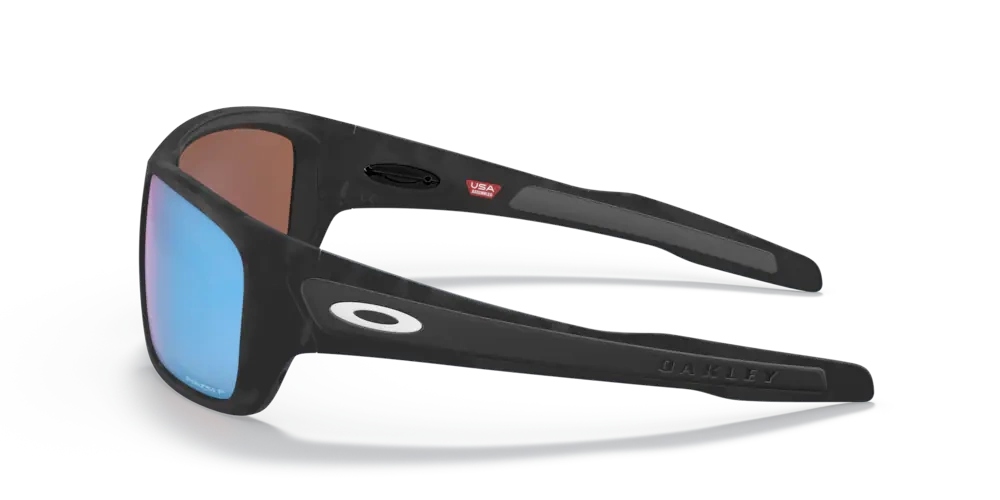 Oakley Okulary przeciwsłoneczne TURBINE Matte Black Camo, Prizm Deep Water Polarized OO9263-64