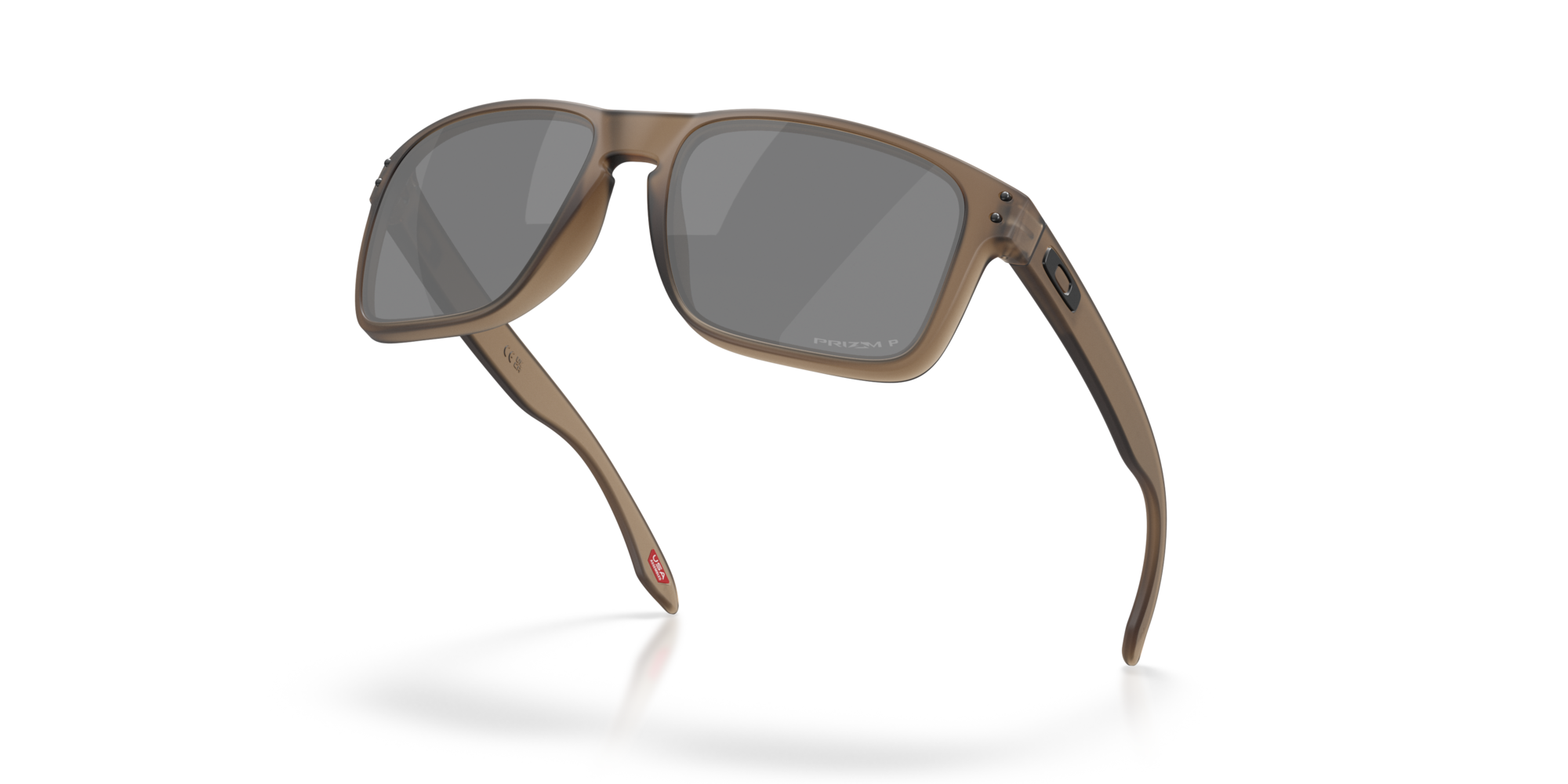 Oakley Sunglasses HOLBROOK XL Obscura Collection Matte Brown Smoke/Prizm Black Polarized OO9417-57