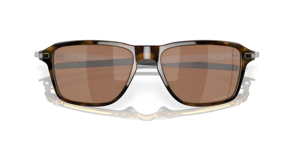 Oakley Okulary przeciwsłoneczne WHEEL HOUSE Polished Brown Tortoise/ Prizm Tungsten Polarized OO9469-04