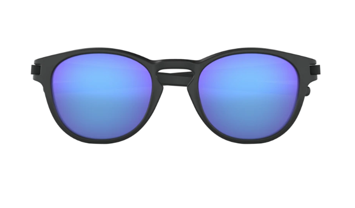 Oakley Okulary Przeciwsłoneczne LATCH Matte Black/Violet Iridium OO9265-06