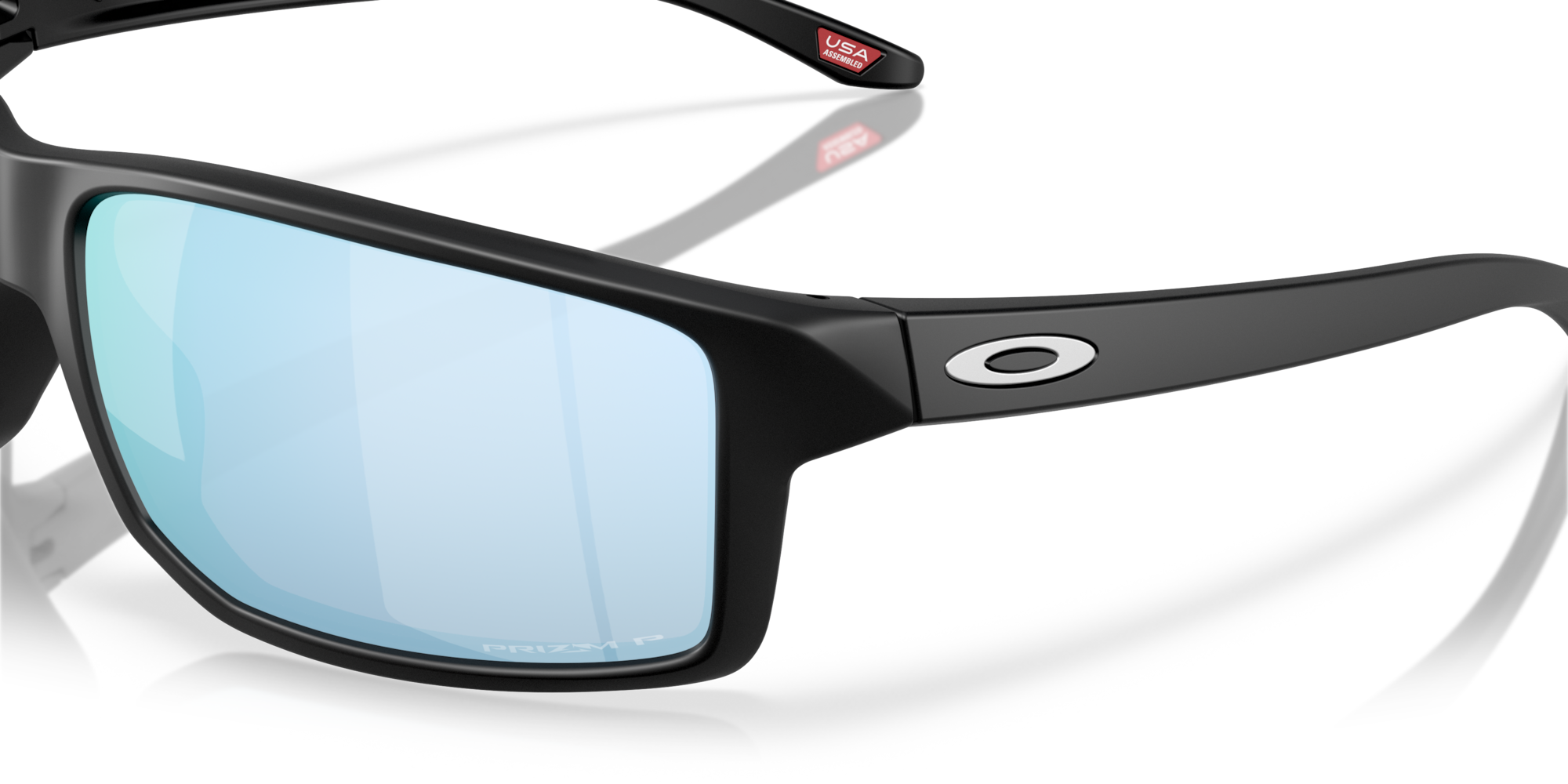 Oakley Okulary przeciwsłoneczne GIBSTON XL Matte Black / Prizm Deep Water Polarized OO9470-04