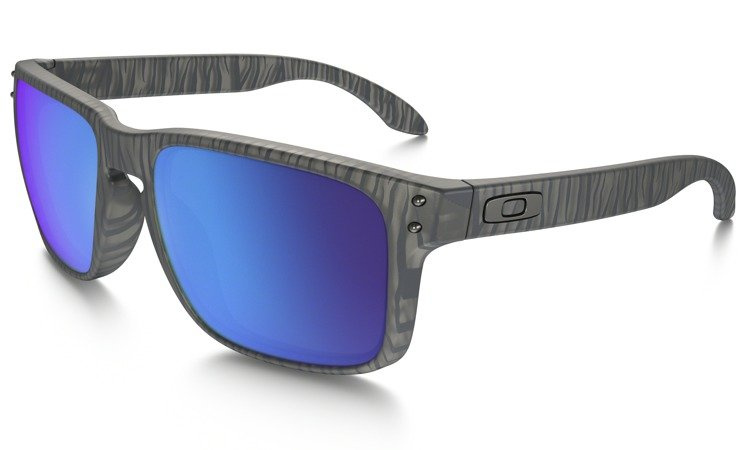 Oakley Sunglasses HOLBROOK URBAN JUNGLE COLLECTION Matte Grey Ink/Sapphire Iridium OO9102-A1