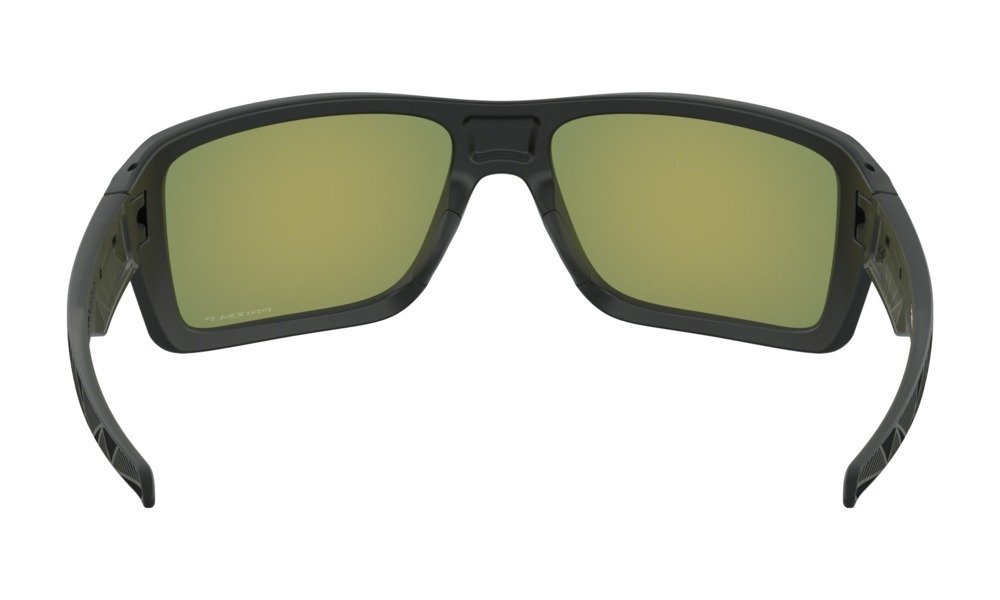 Oakley Sunglasses DOUBLE EDGE Matte Black Prizmatic/Prizm Ruby Polarized OO9380-23