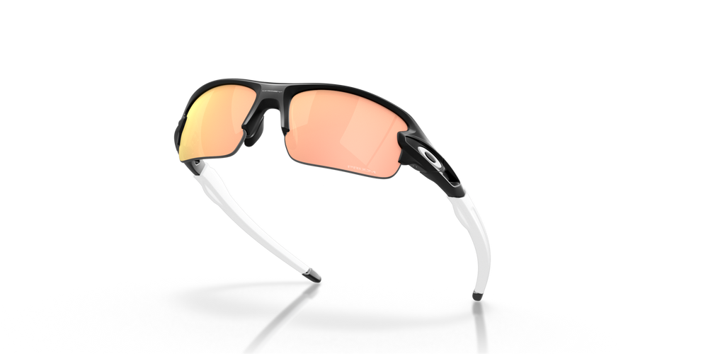 Oakley Sunglasses Flak XXS Matte Black, Prizm Rose Gold OJ9008-12