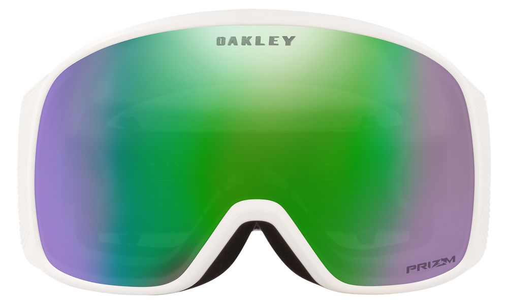 OAKLEY Gogle Snow FLIGHT TRACKER XL Matte White/Prizm Snow Jade Iridium OO7104-13