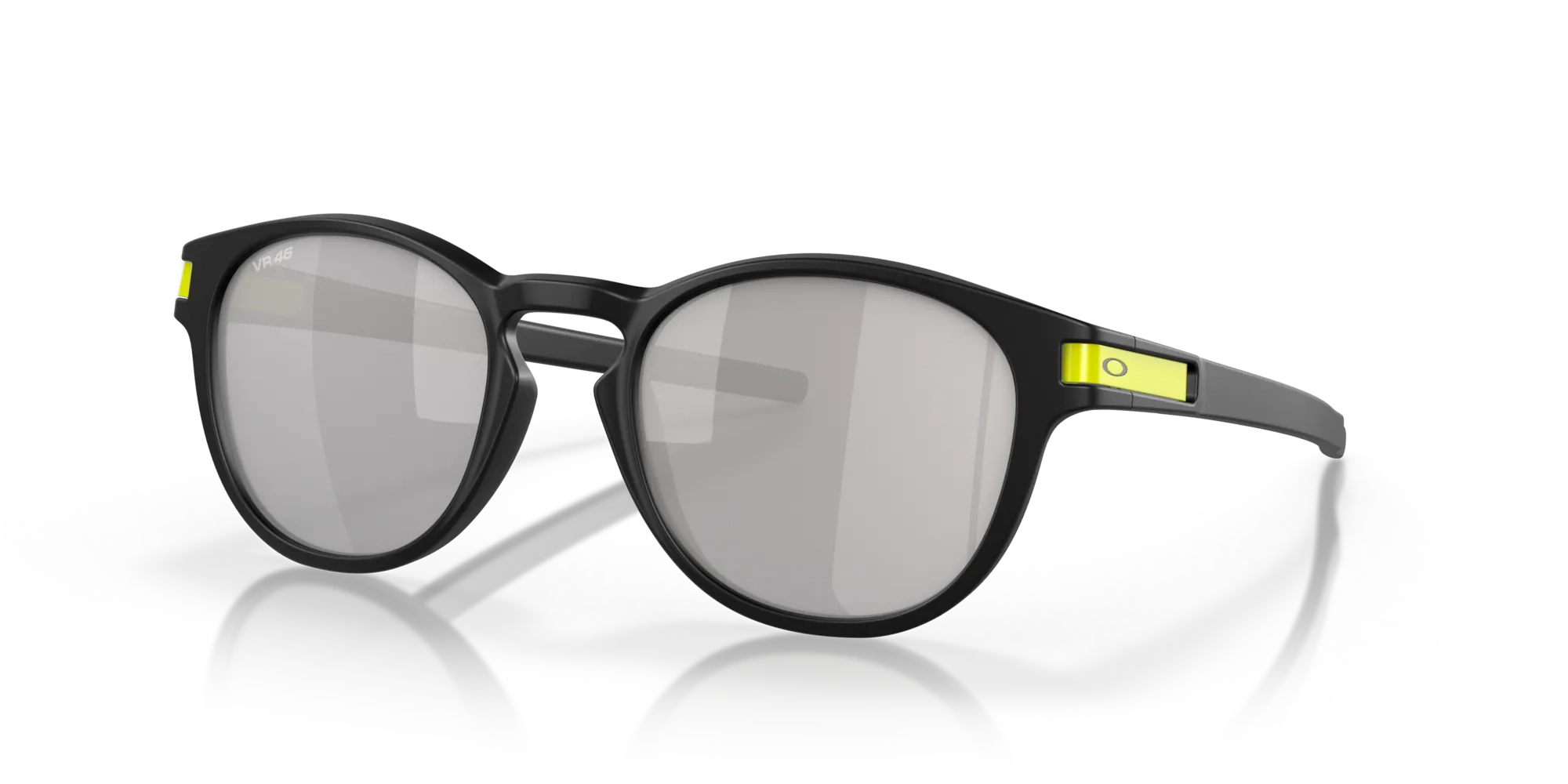 Oakley Okulary przeciwsłoneczne LATCH Valentino Rossi Signature Matte Black / Chrome Iridium OO9265-21