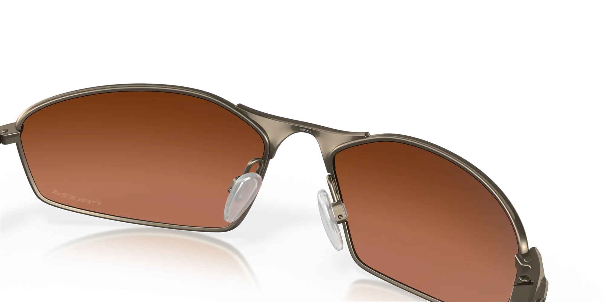 Oakley Sunglasses WHISKER Pewter/Prizm Brown Gradient OO4141-09