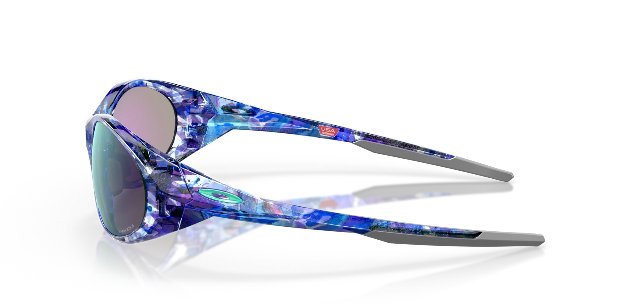 Oakley Okulary przeciwsłoneczne EYEJACKET REDUX Shift Spin/Prizm Jade OO9438-18