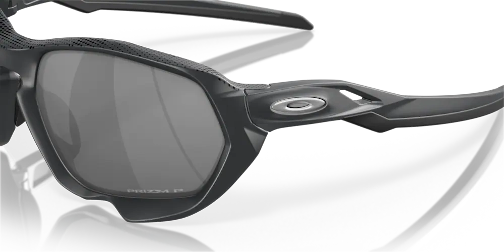 Oakley Okulary przeciwsłoneczne PLAZMA High Resolution Collection Matte Carbon, Prizm Black Polarized OO9019-14