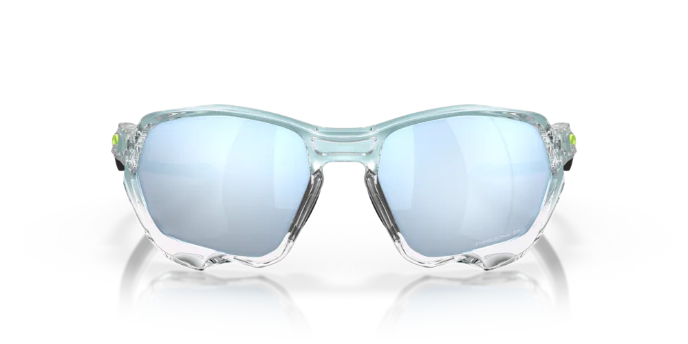 Oakley Okulary przeciwsłoneczne PLAZMA Sanctuary Collection Blue Ice, Prizm Deep Water Polarized OO9019-15