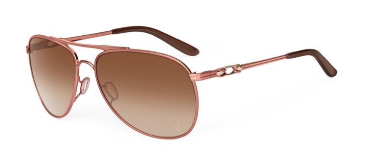 OAKLEY Sunglasses DAISY CHAIN Grapefruit Pearl / Dark Brown Gradient OO4062-13