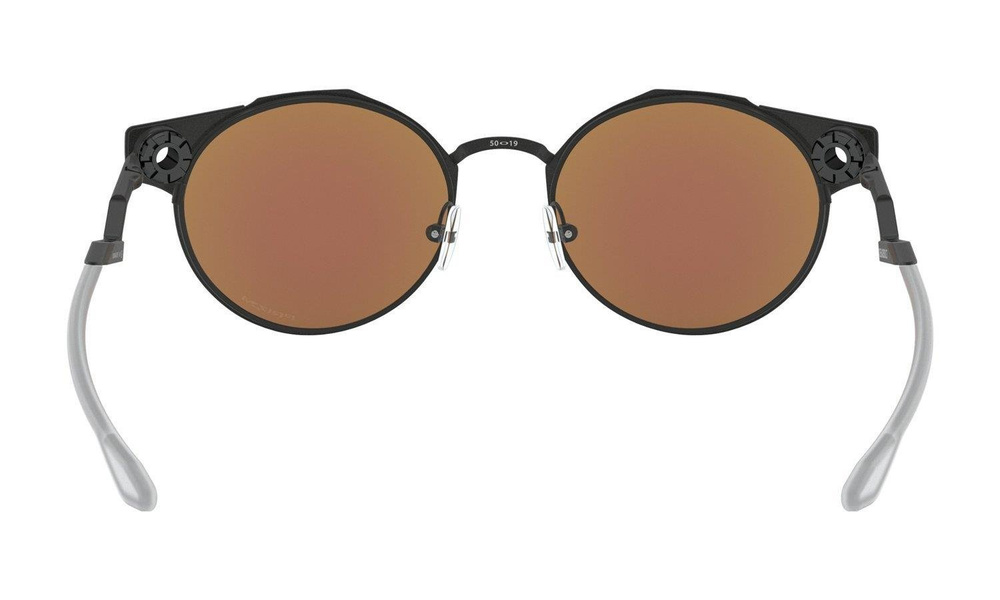 Oakley Okulary przeciwsłoneczne DEADBOLT Satin Light Steel/Prizm Sapphire OO6046-02