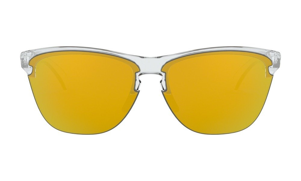Oakley Okulary przeciwsłoneczne FROGSKINS LITE Polished Clear/24K Iridium OO9374-13