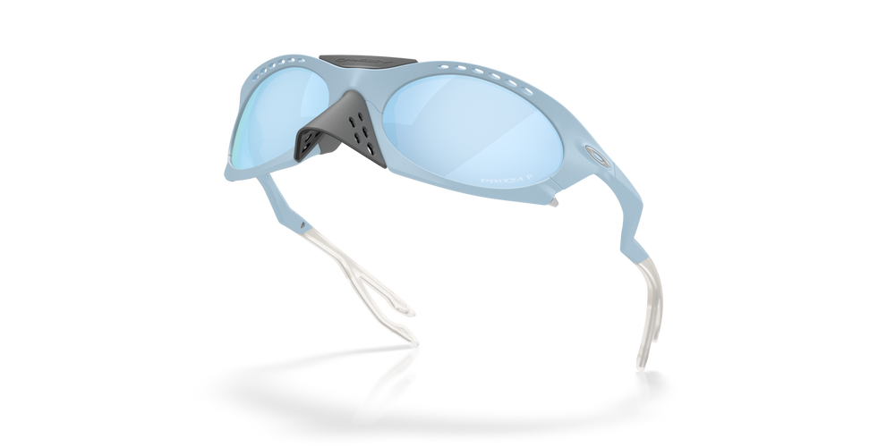 Oakley Okulary przeciwsłoneczne PLANTARIS Matte Stonewash/Prizm Deep Water Polarized OO9437-04