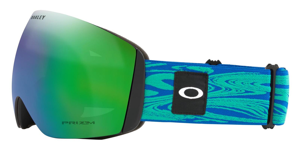 OAKLEY Goggles Snow FLIGHT DECK L Blue Dynamic Flow/Prizm Snow Sapphire Iridium OO7050-A7