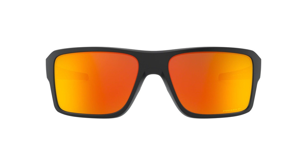 Oakley Sunglasses DOUBLE EDGE Matte Black / Prizm Ruby Polarized OO9380-05