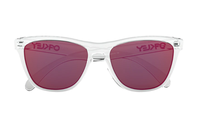 (OUTLET)* Oakley Okulary Przeciwsłoneczne FROGSKINS Polished Clear/Torch Iridium OO9013-A5