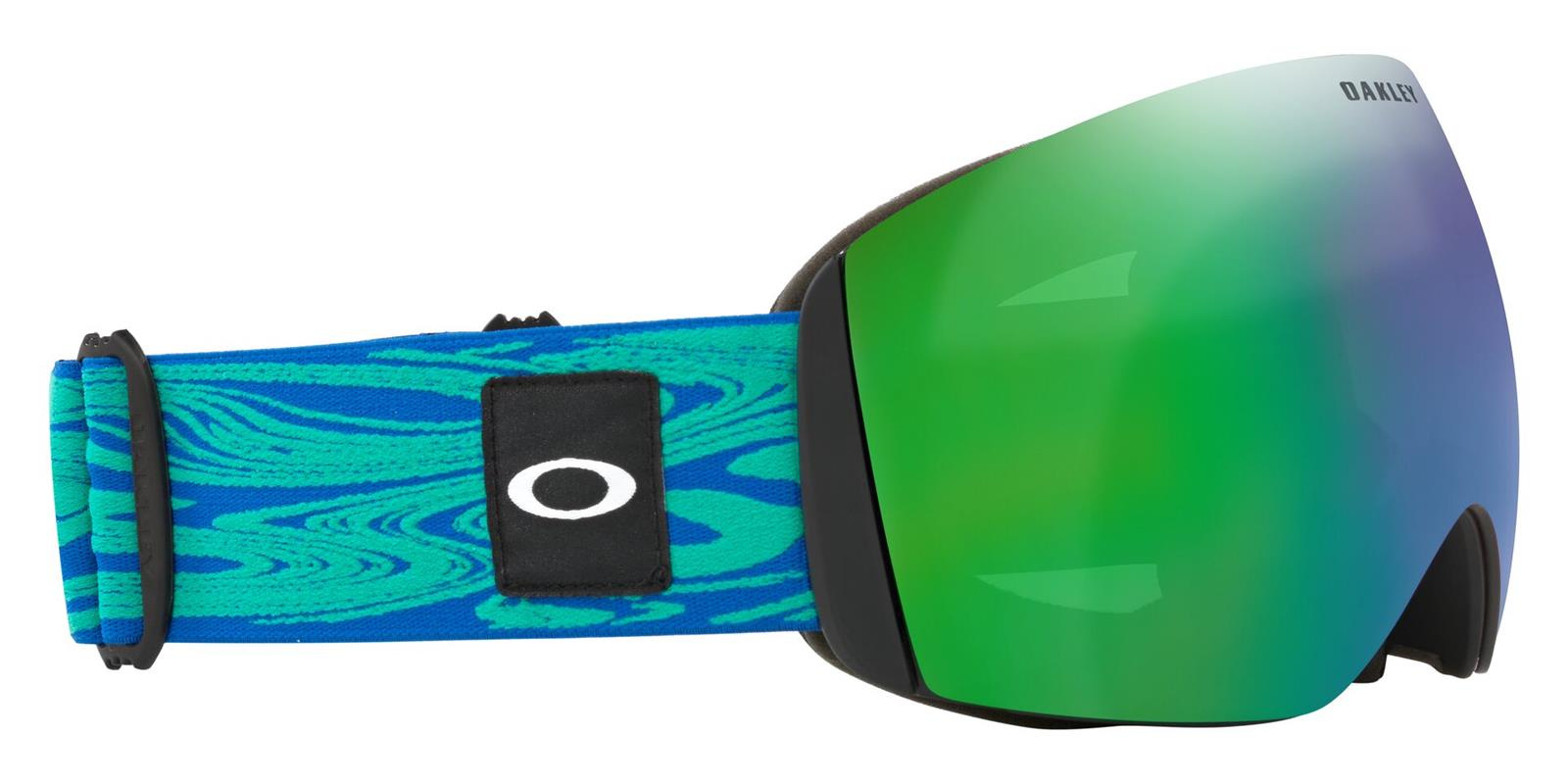 OAKLEY Gogle zimowe FLIGHT DECK L Blue Dynamic Flow/Prizm Snow Sapphire Iridium OO7050-A7