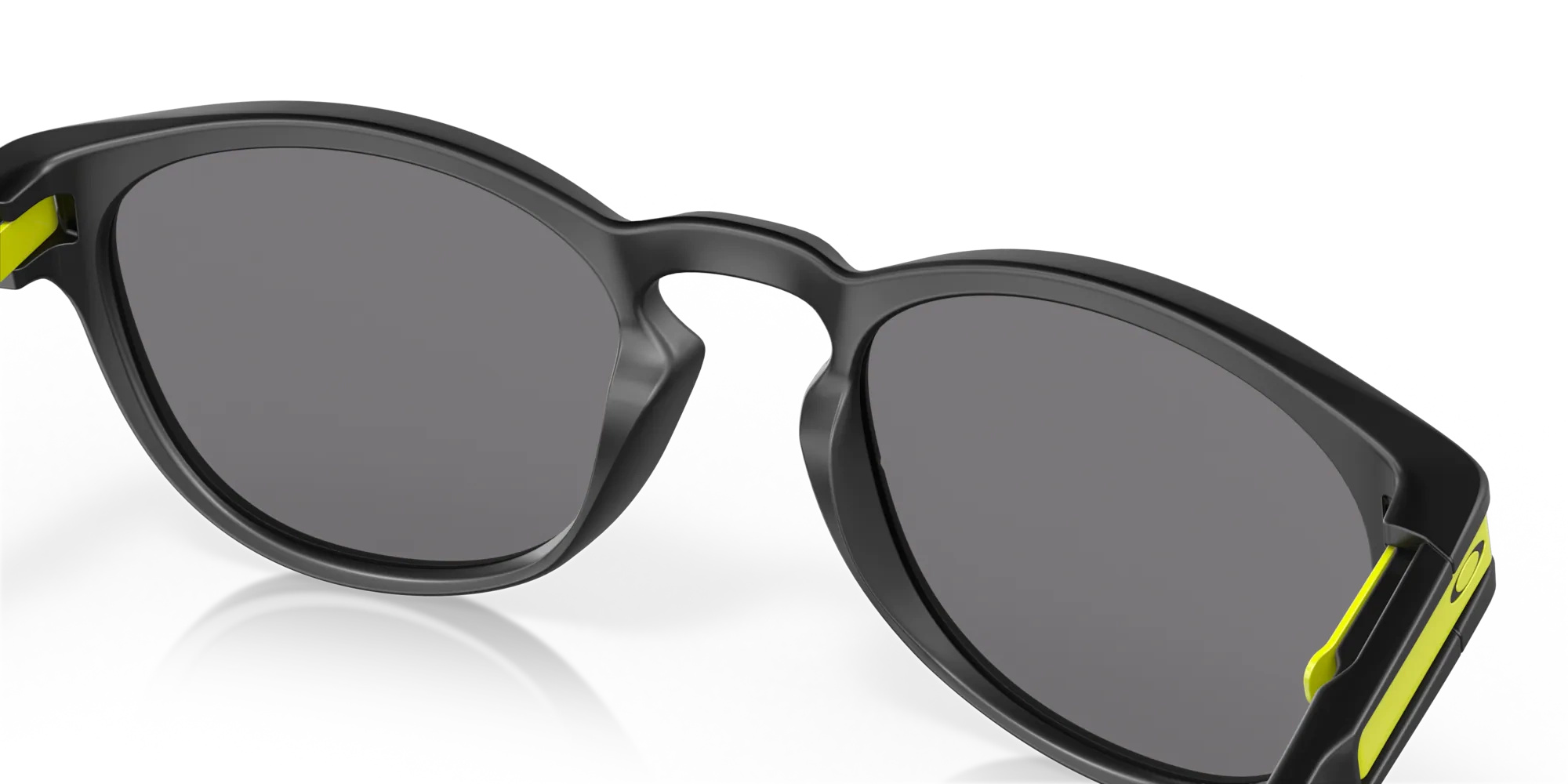 Oakley Okulary przeciwsłoneczne LATCH Valentino Rossi Signature Matte Black / Chrome Iridium OO9265-21