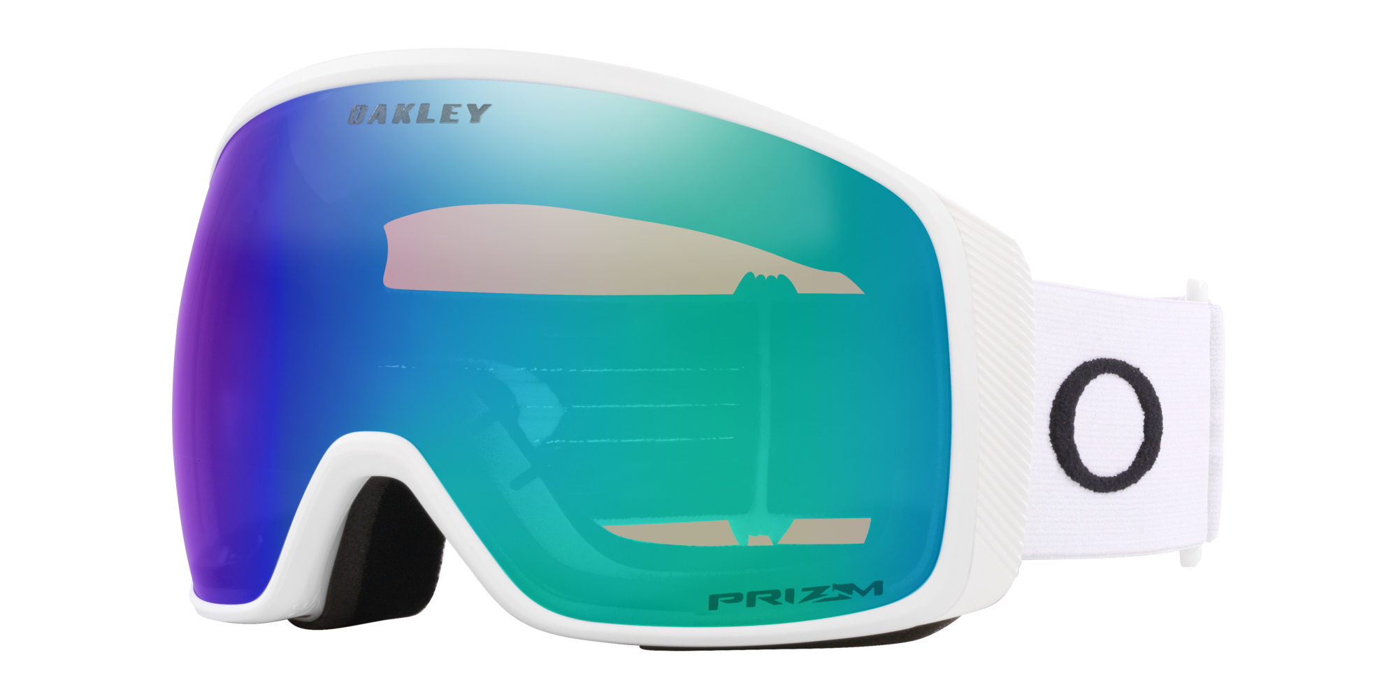 Oakley Gogle FLIGHT TRACKER L Matte White / Prizm Argon Iridium OO7104-68