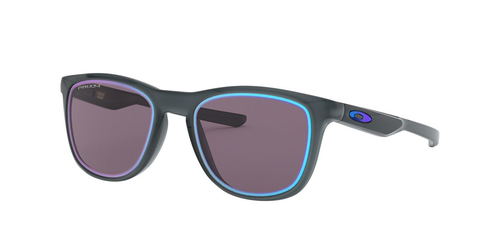Oakley Sunglasses TRILLBE X Matte Crystal Black/Prizm Grey Sapphire Alt Iridiu OO9340-15