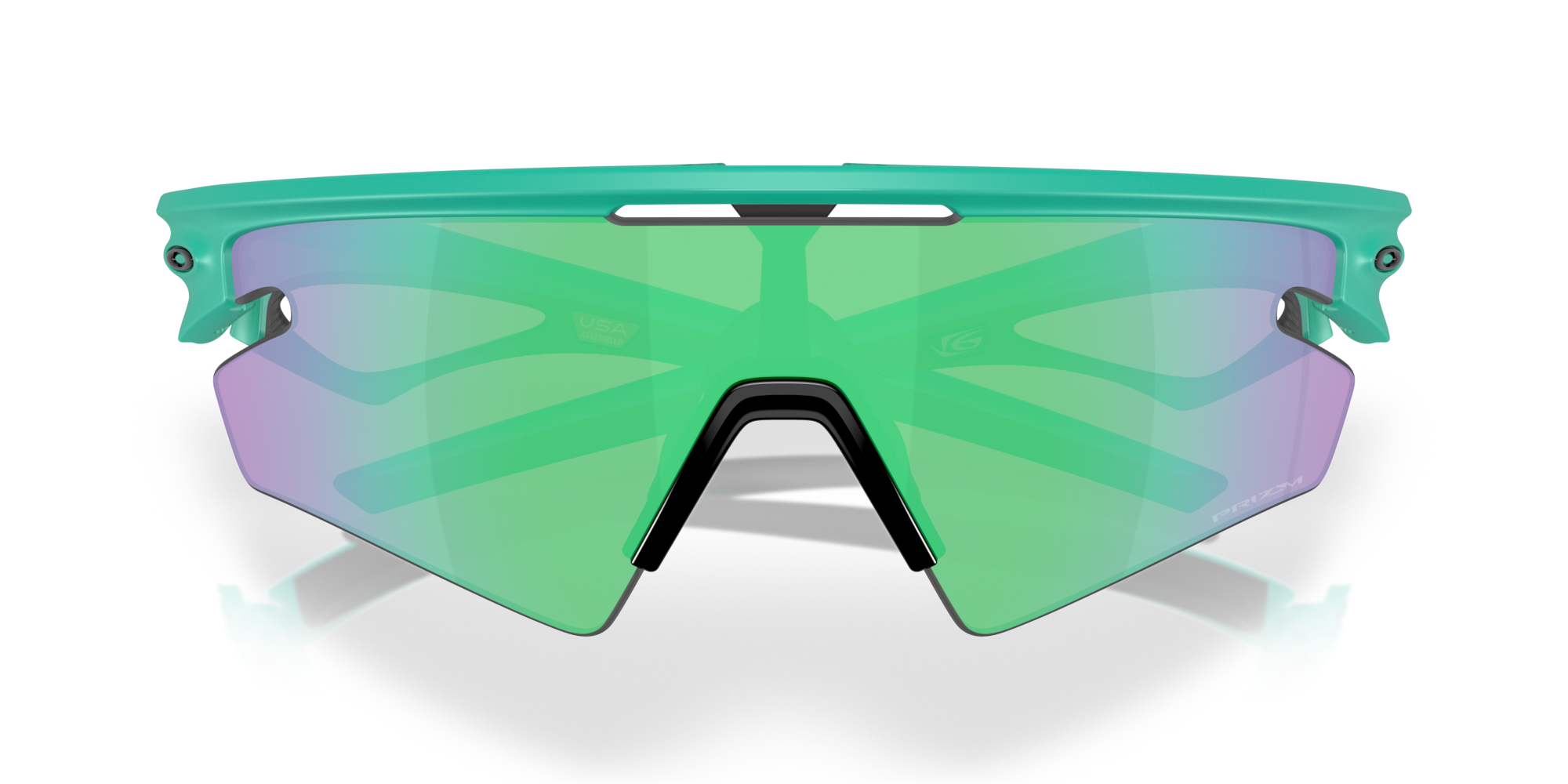 Oakley Okulary przeciwsłoneczne SPHAERA SLASH Matte Celeste / Prizm Road Jade OO9499-14