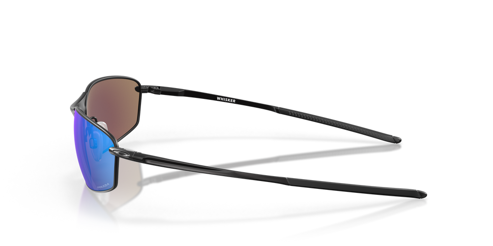 Oakley Sunglasses WHISKER Satin Black / Prizm Sapphire OO4141-14