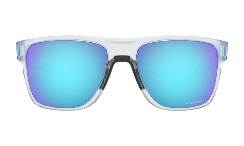 Oakley Okulary przeciwsłoneczne CROSSRANGE XL Matte Clear/Prizm Sapphire OO9360-21
