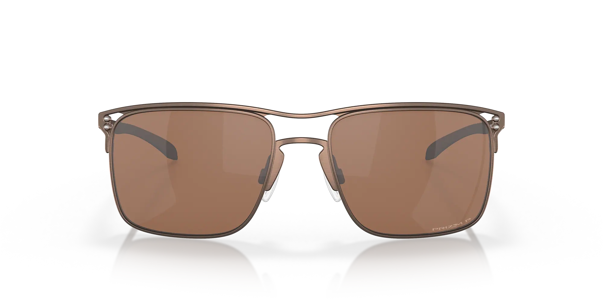 Oakley Okulary przeciwsłoneczne HOLBROOK TI Satin Toast, Prizm Tungsten Polarized OO6048-03