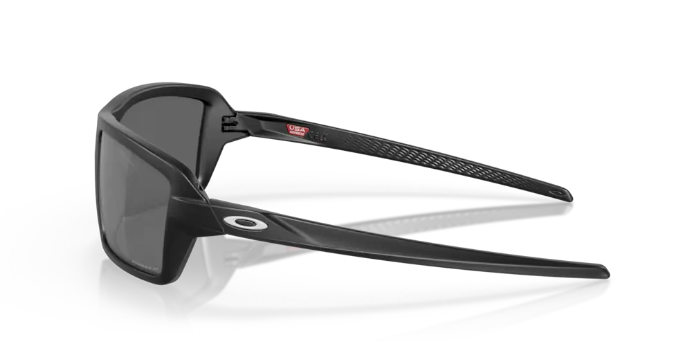 Oakley Sunglasses CABLES OO9129-02 Matte Black, Prizm Black Polarized
