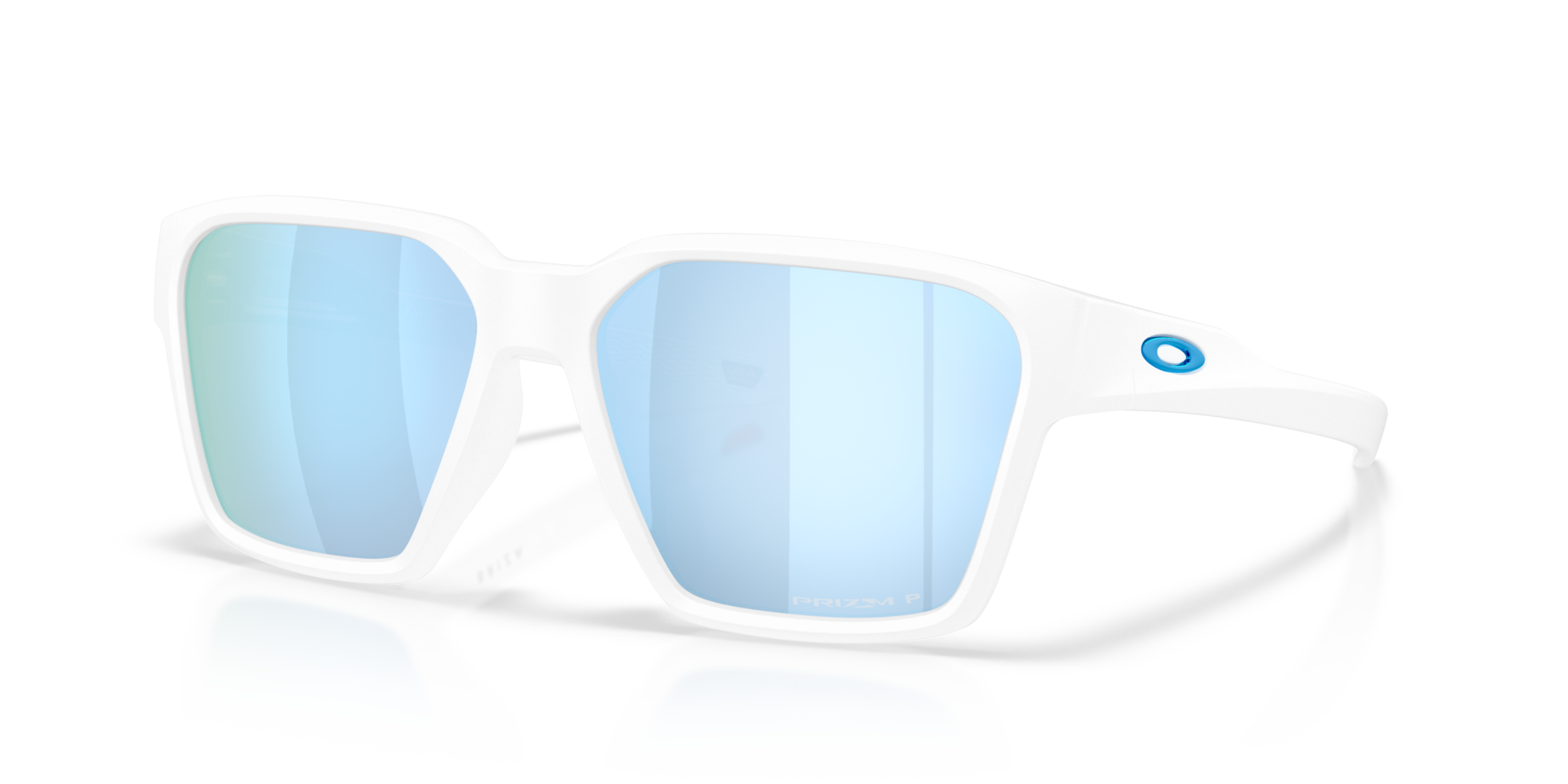 Oakley Okulary przeciwsłoneczne Briza Matte White / Prizm Deep Water Polarized OO9497-04