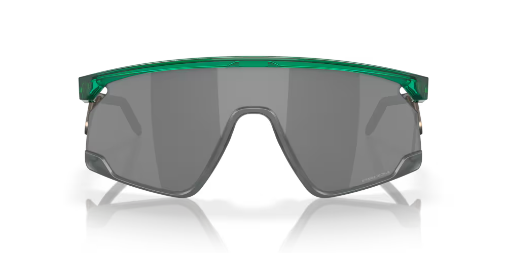 Oakley Okulary przeciwsłoneczne BXTR METAL Transparent Viridian / Prizm Black OO9237-05