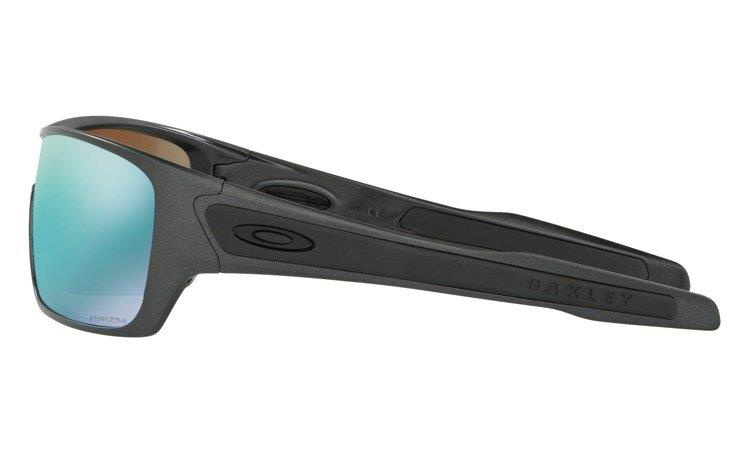 Oakley Okulary przeciwsłoneczne TURBINE ROTOR Steel / Prizm Deep H2O Polarized OO9307-09