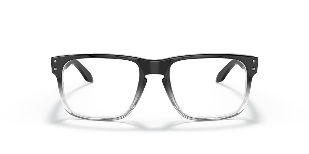 OAKLEY Okulary korekcyjne HOLBROOK RX Polished Black Clear Fade/Clear OX8156-06