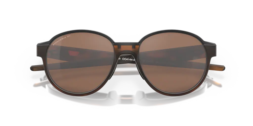 Oakley Sunglasses COINFLIP Matte Brown Tortoise/Prizm Tungsten Polarized OO4144-05