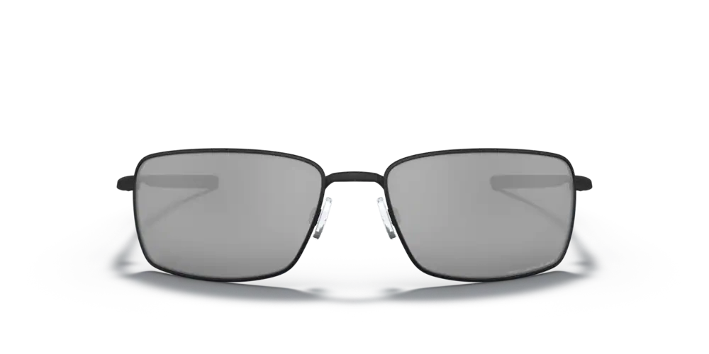 Oakley Sunglasses SQUARE WIRE Matte Black/Black Iridium Polarized OO4075-05