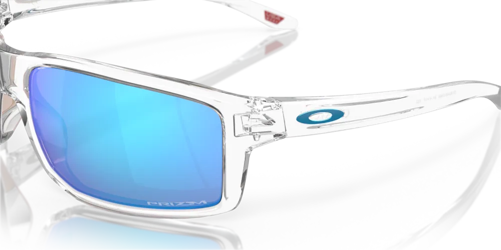 Oakley Okulary przeciwsłoneczne GIBSTON Polished Clear/Prizm Sapphire OO9449-04