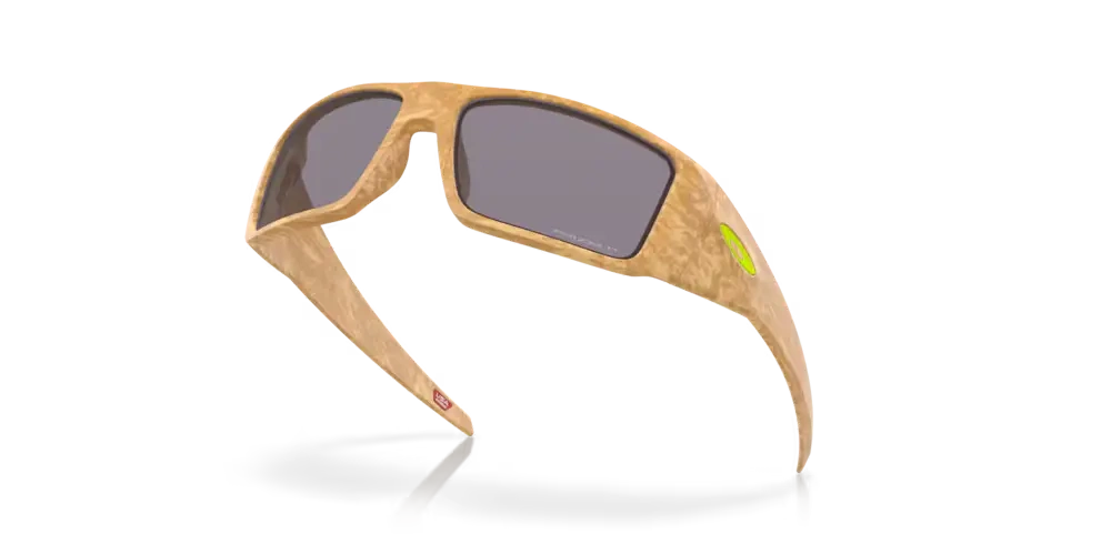 Oakley Sunglasses HELIOSTAT Coalesce Collection Matte Stone Desert Tan / Prizm Grey Polarized OO9231-17