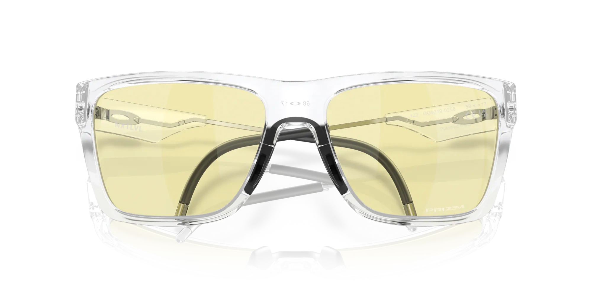 Oakley Okulary przeciwsłoneczne NXTLVL Polished Clear / Prizm Gaming OO9249-02
