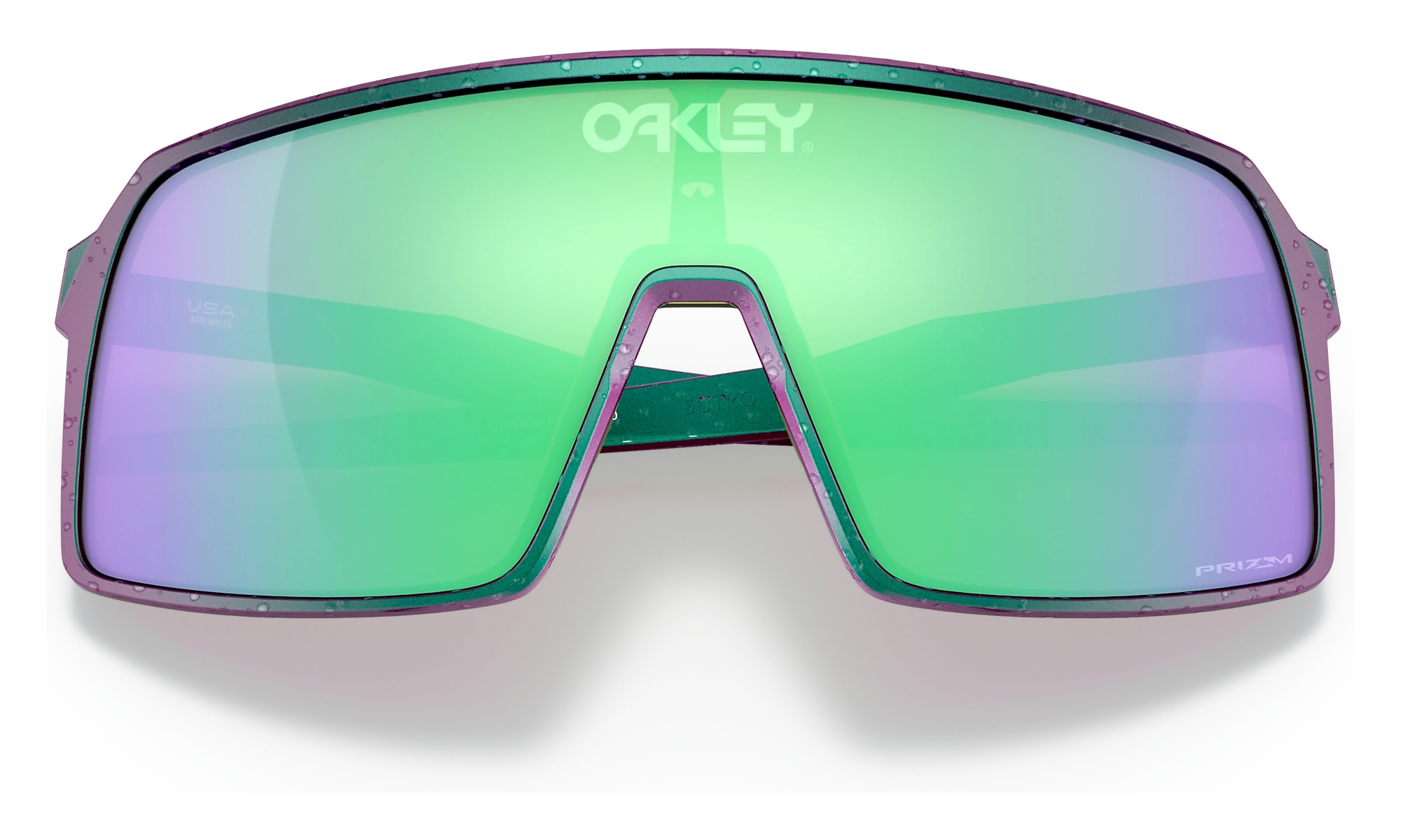 Oakley Sunglasses SUTRO Green Purple Splatter/Prizm Road Jade OO9406-59