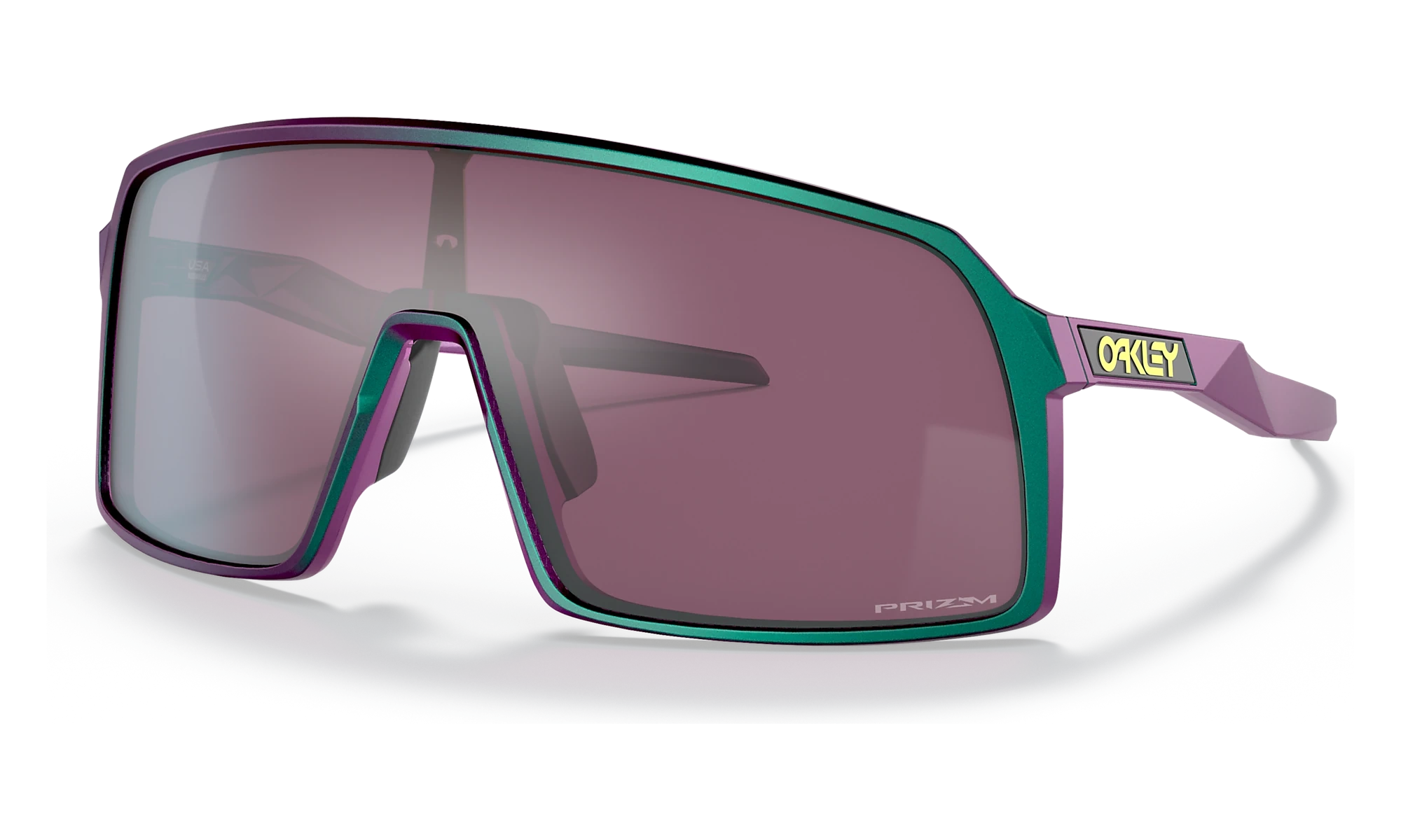 Oakley Okulary przeciwsłoneczne SUTRO Green Purple Shift/Prizm Road Black OO9406-60