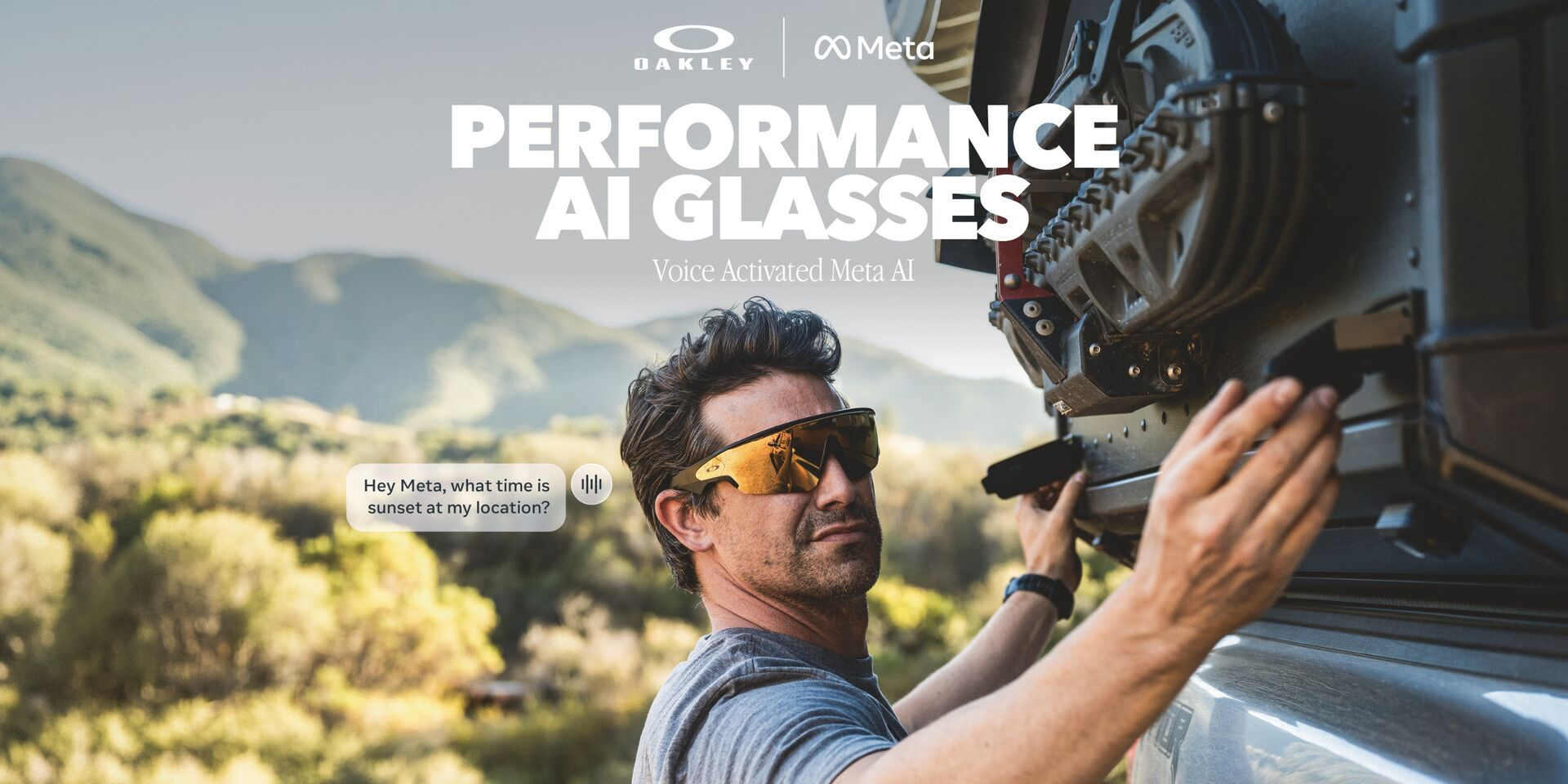 Oakley Meta Vanguard - sportowe okulary Meta AI z kamerą OW8001-07