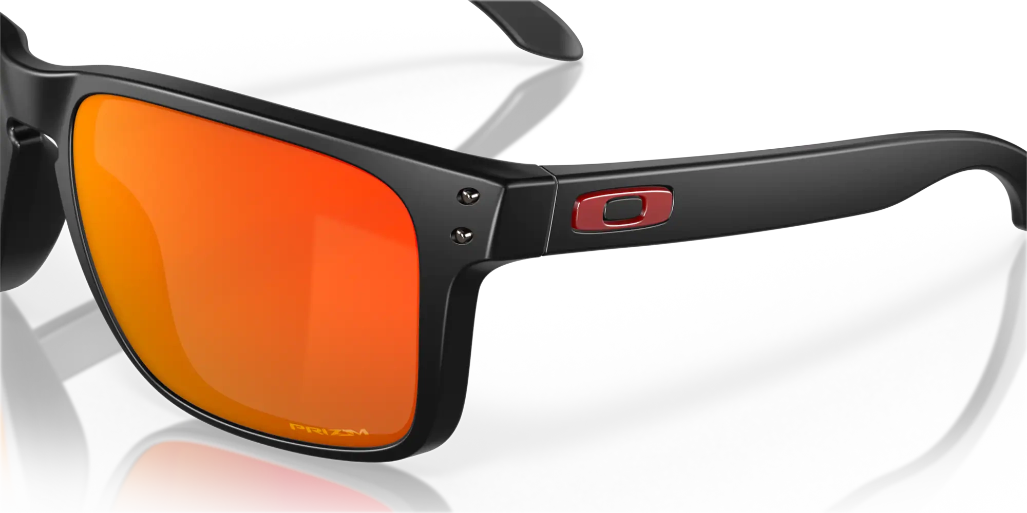 Oakley Sunglasses HOLBROOK XL Matte Black/Prizm Ruby OO9417-04