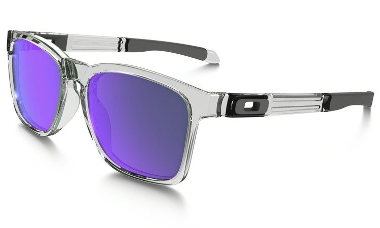 Oakley Okulary CATALYST Polished Clear/Violet Iridium OO9272-05