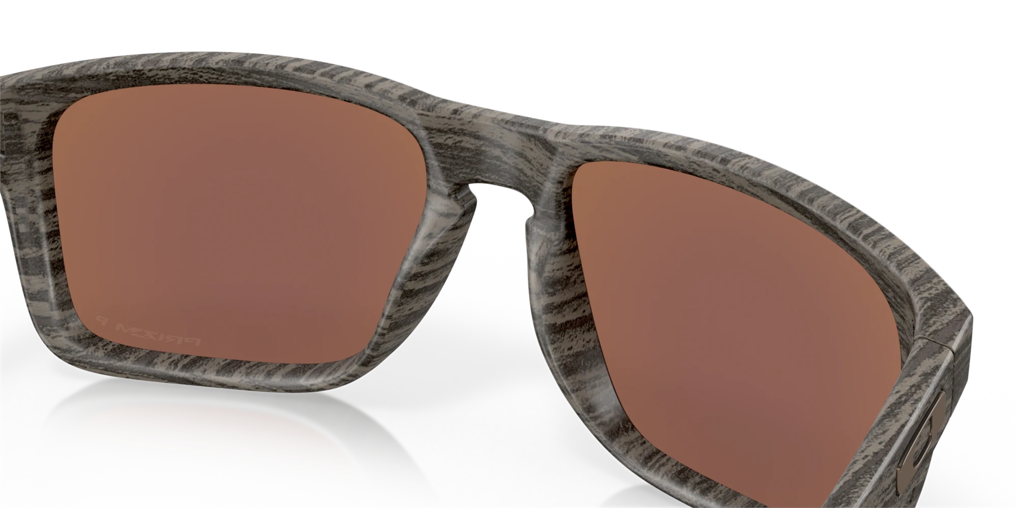 Oakley Okulary przeciwsłoneczne HOLBROOK XL Woodgrain/Prizm Deep H2O Polarized OO9417-19