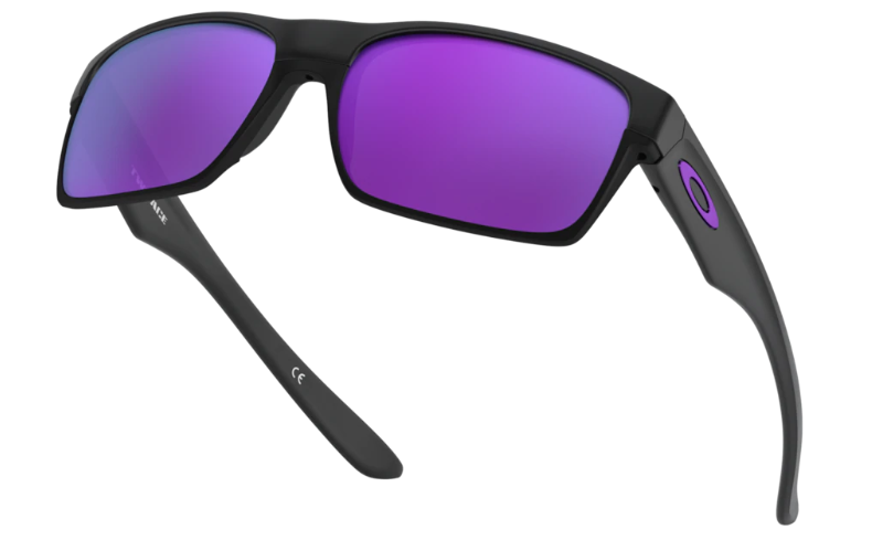 Oakley Okulary Przeciwsłoneczne TWOFACE Matte Black/Violet Iridium OO9189-08